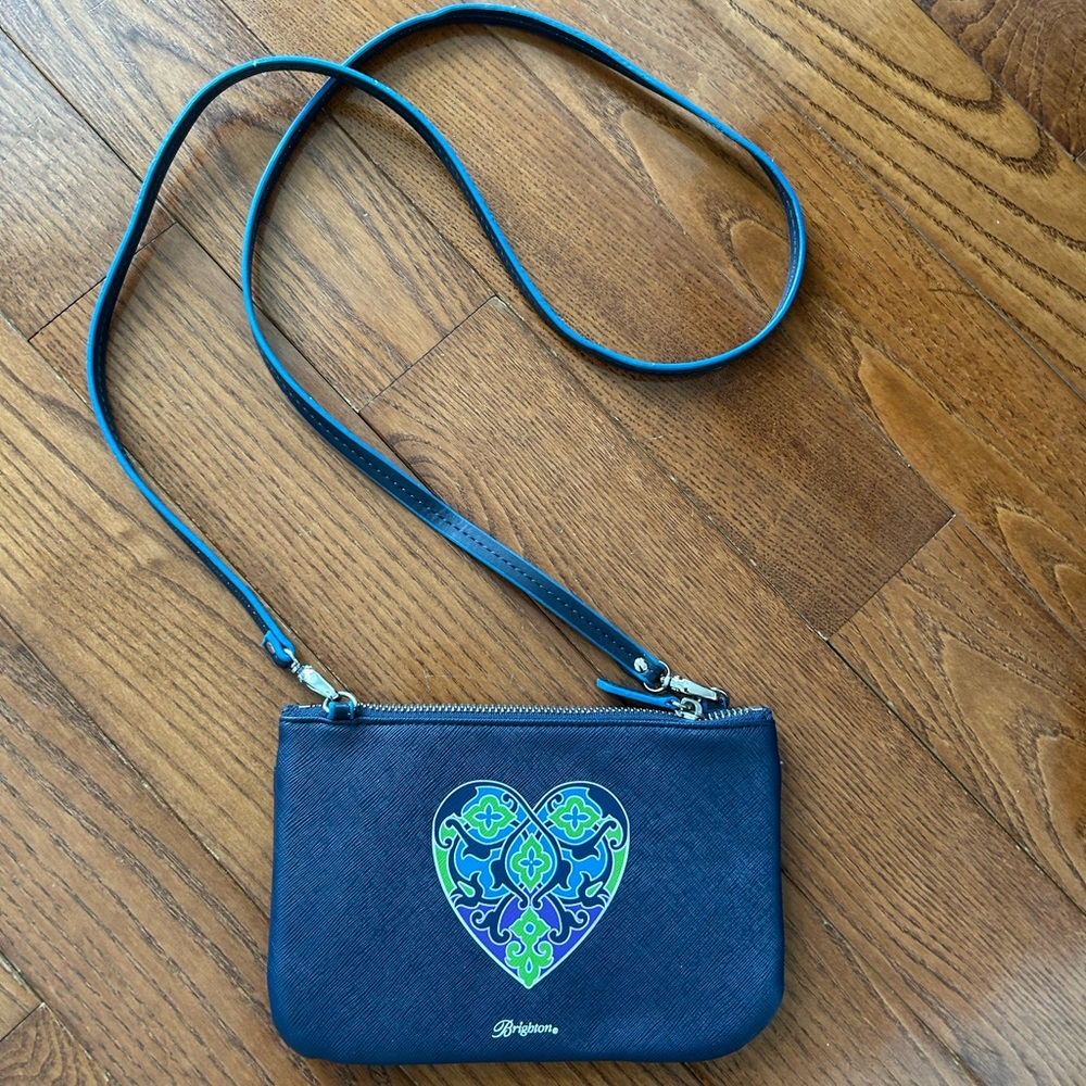 Brighton Summer Heart Mini crossbody purse